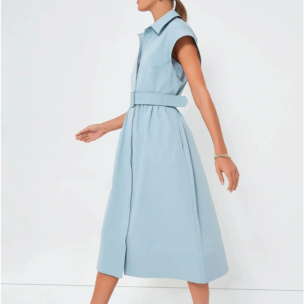 Slate Blue Chloe Dress - Picture 3 of 12